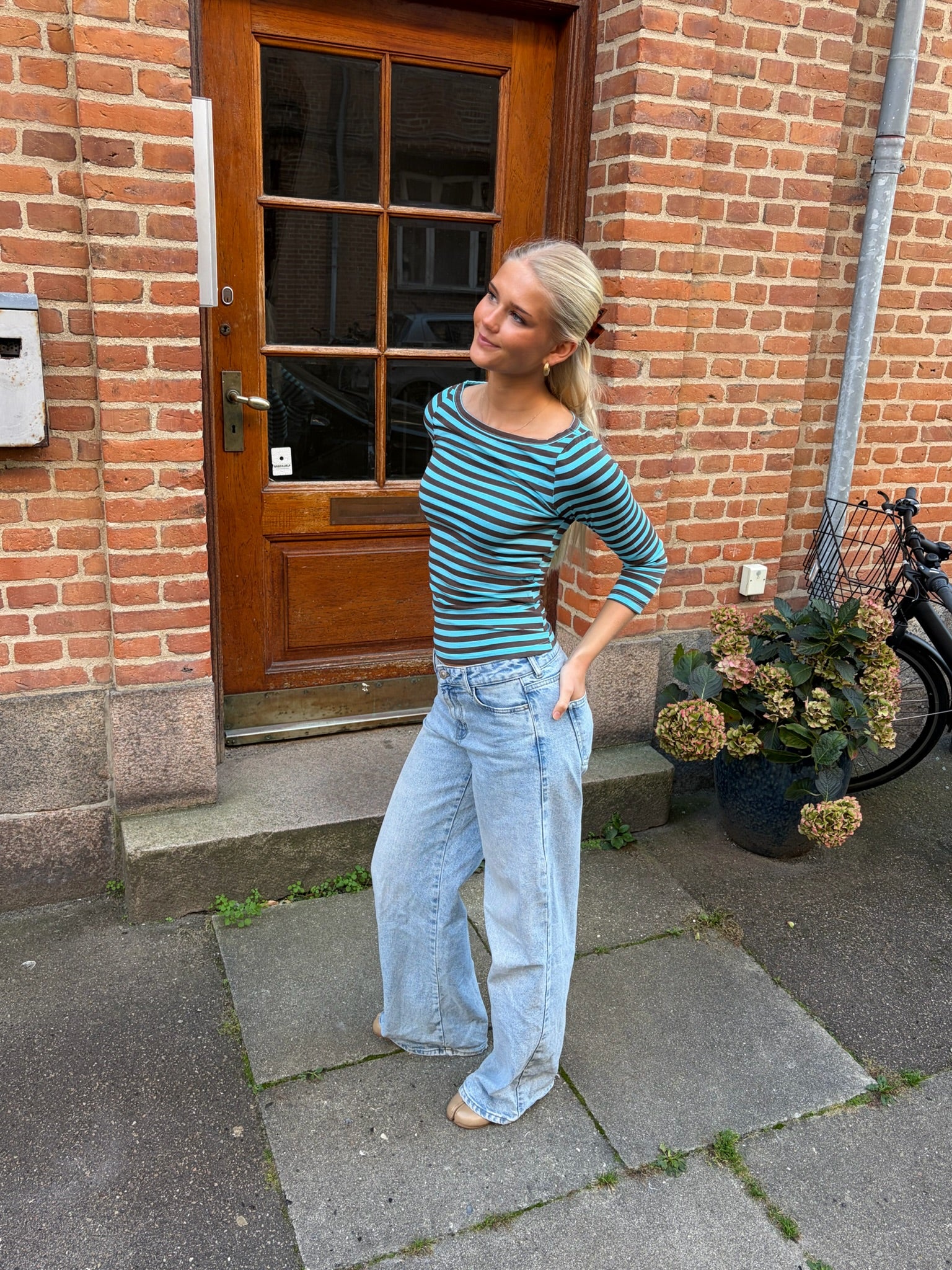 PCPHOEBE T-shirt - Splish Splash
